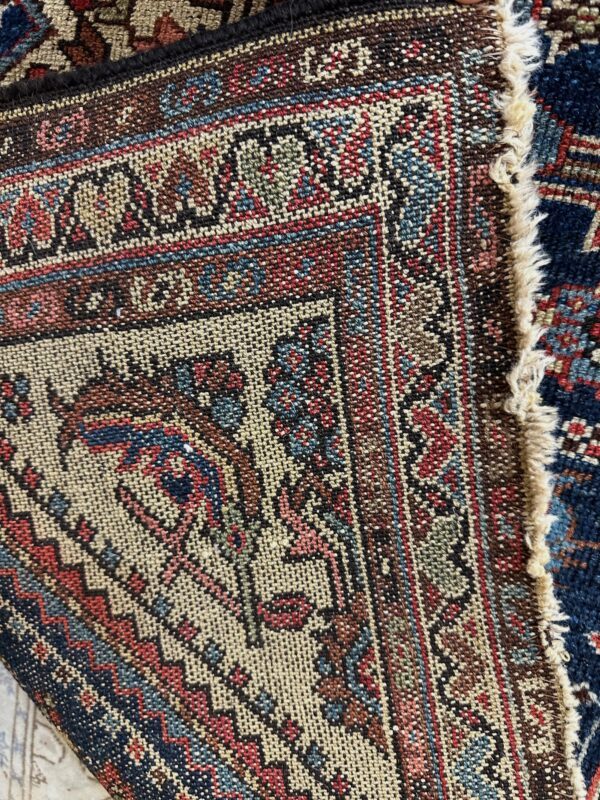 ATTRACTIVE SMALL PERSIAN HAMADAN RUG 2'5X4 - Image 2