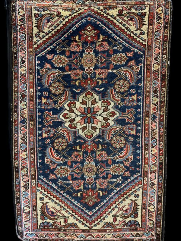 ATTRACTIVE SMALL PERSIAN HAMADAN RUG 2'5X4