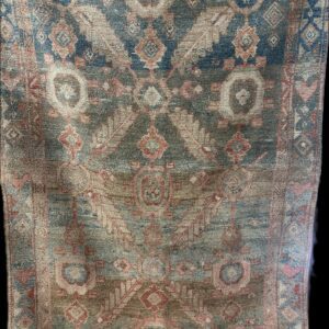 3'3X4 ANTIQUE SHAH SEVAN DESIGN RUG